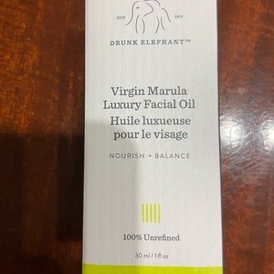 *SOLD* Drunk elephant virgin marula luxery facial oil
